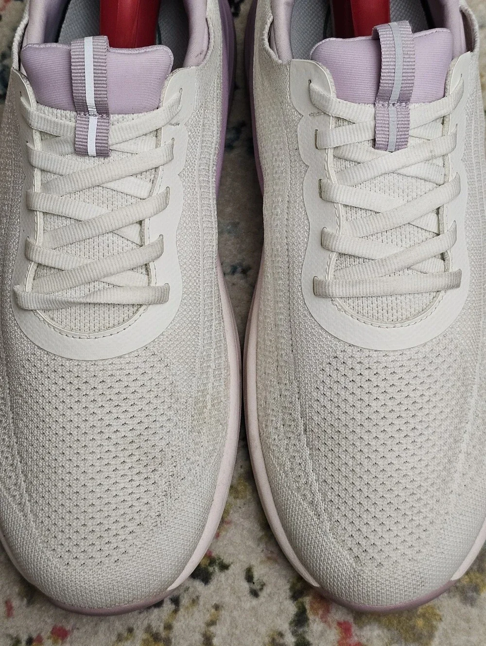 Orthofeet Nira Womens Size 10.5 XW Handsfree Athletic Walking Shoes Pink White
